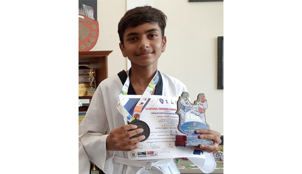 Mst. Arjun Singh - National Taekwondo Championship