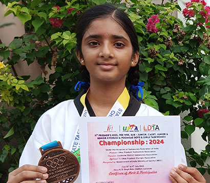 Fresher Kyorugi Taekwondo Championship – Bronze Medal