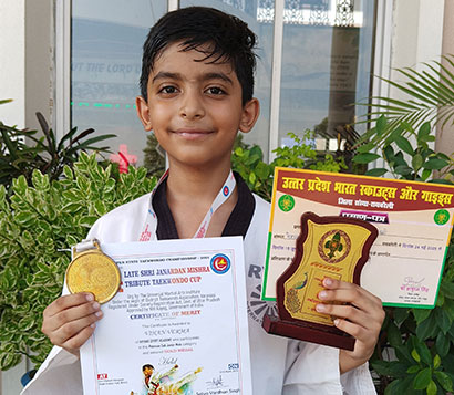 Open State Taekwondo Championship – Gold Medal & Trophy