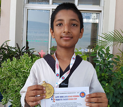 Open State Taekwondo Championship – Gold Medal
