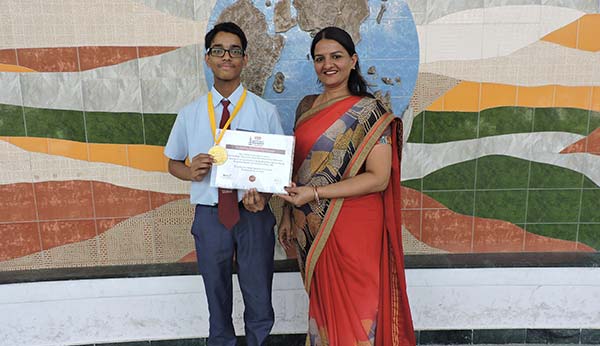 Mst. Divyanshu Singh - Ryan International School, Nirman Nagar - Ryan Group