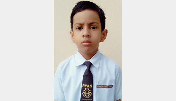 Arav Jha - Ryan International School, Bolpur