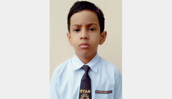 Arav Jha - Ryan International School, Bolpur