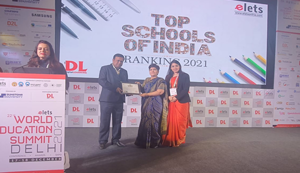 School received 4th position in World School Summit organized by Digital Learning - Ryan International School, Sec-25, Rohini