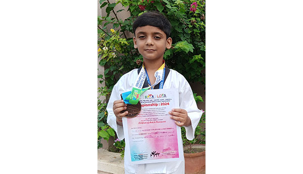 Fresher Kyorugi Taekwondo Championship – Bronze Medal
