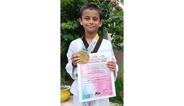 Fresher Kyorugi Taekwondo Championship – Gold Medal