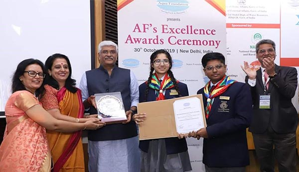 Aqua Foundation Excellence Awards - Ryan International School, Sec 31 Gurgaon