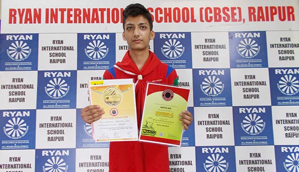 Mst. Aaditya Jain - Ryan International School, Ravigram