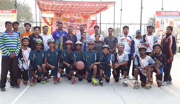 Ryanite Shanti Nagar Boys Team bagged Silver Medal at the All India Cup Roller Basket Ball, Meerut