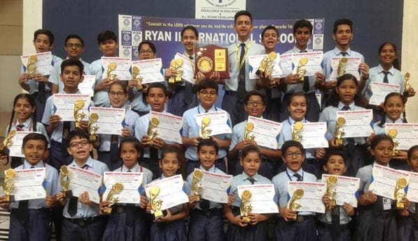 Ryan International School, Greater Noida students won 40 medals at Badminton Championship