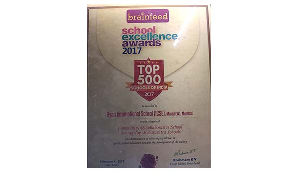 Top 500 Schools in India - Ryan International School, Malad