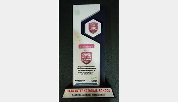 Brainfeed School Excellence Award - Ryan International School, Kandivali East