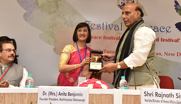Excellence Award at Festival of Peace