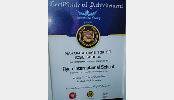 Maharashtra Top 20 ICSE Schools - Ryan International School, Kharghar - Ryan Group