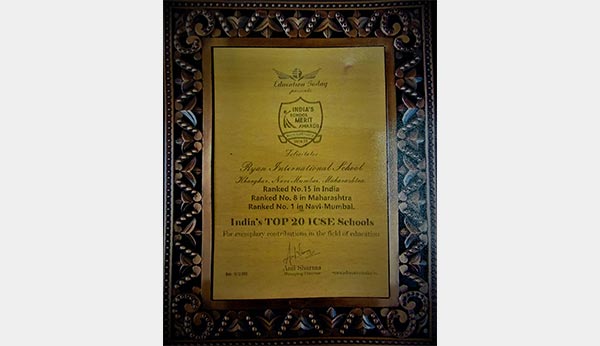 School Merit Awards - Ryan International School, Kharghar