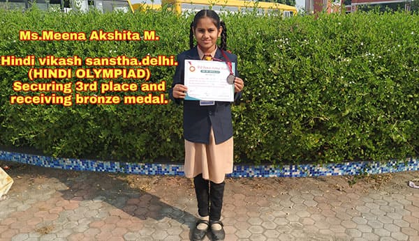 Ms. Meena Akshita M - Ryan International School, Masma Village