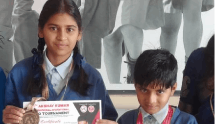 Ms. Dhriti Mojawat & Mst Mahiraj Singh Mojawat - Ryan international School, Udaipur