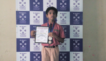 Shree Kumar Vishwakarma won Bronze medal at the MP State Taekwondo Championship