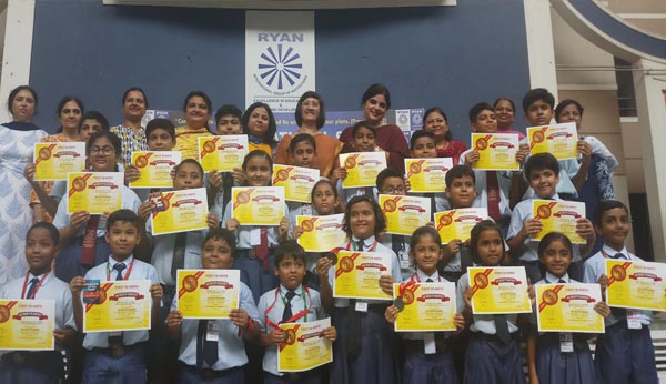 3 Students won medals at First in Maths online exams - Ryan International School Greater Noida - Ryan Group
