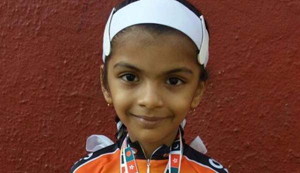 Navya Shah wins 1 silver and 1 bronze at the National Skating Championship - Ryan International School, Kandivali East