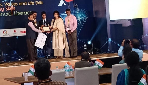 Preetham R won 2nd Prize at the IntelliGem TCS iON - Ryan International School Kundalahalli - Ryan Group
