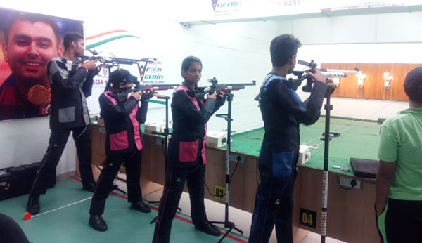 Ms. Bhoomi Pandey bagged the Gold Medal at State Level Rifle Shooting; Selected for National Level