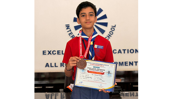 Our Swimming Achievers- Mst. Rithwik Prabhu