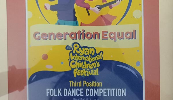 Ryan International Children’s Festival – Folk Dance Competition