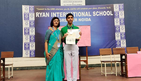 Garv Tandon ranked at Cyber Olympiad