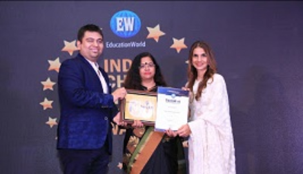 Best School Award - Education World India School Rankings 2017 - Ryan International School, Shahjahanpur