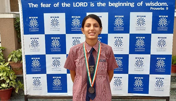 Zoya Khan - Ryan International School, Chandigarh