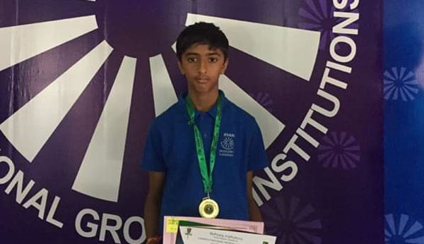 Mst. Akash Venkataraman - Ryan International School Bannerghattal