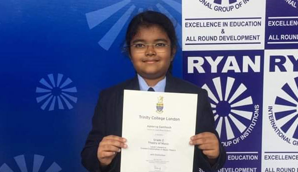 Ms. Apoorva Santhosh Class 6D - Ryan International School Bannerghatta