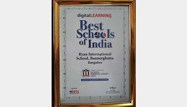 Digital Learning India - Ryan International School Bannerghatta