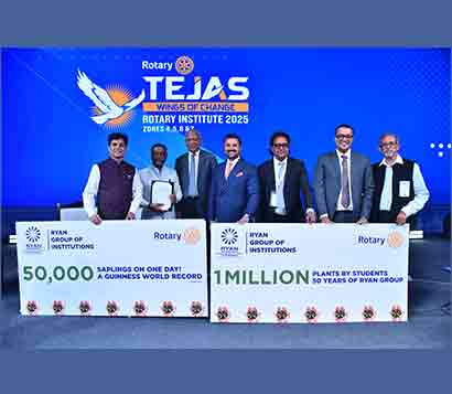 Ryanites Aim for Guinness Record with Mass Plantation Drive