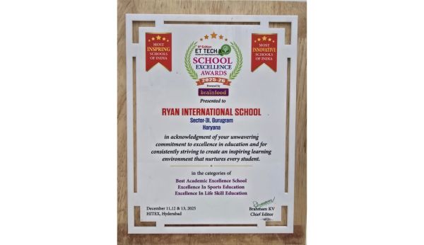 ET TECH Preschool Excellence Award Recognition