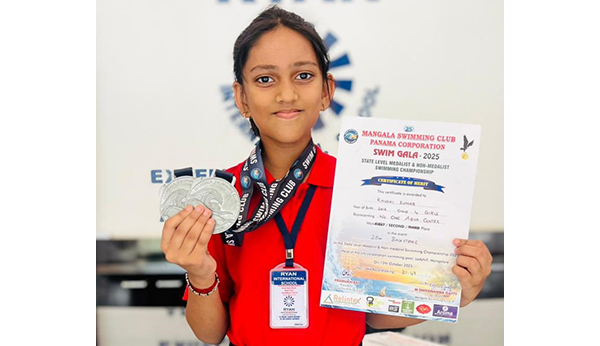 Swimming Achievement – Ms. Kushi Kumar