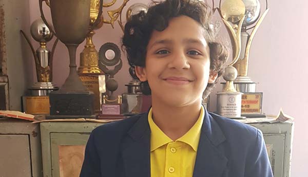 Kwaish Dabas secured the 3rd position - Ryan International School, Sec-25, Rohini