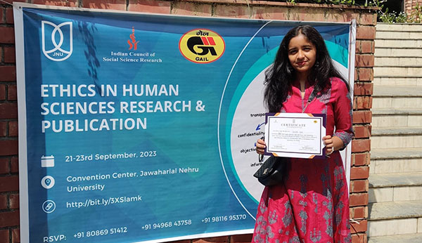 Samiksha Yadav of Class 12-Science