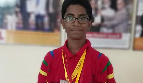 Mst. Samyak Kamble (Std. VIII) - Ryan International School, Panvel