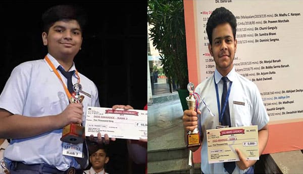 Sarthak Sharma and Shikhar Bhardwaj aced it in Astronomy at Olympiad - Ryan International School Greater Noida - Ryan Group