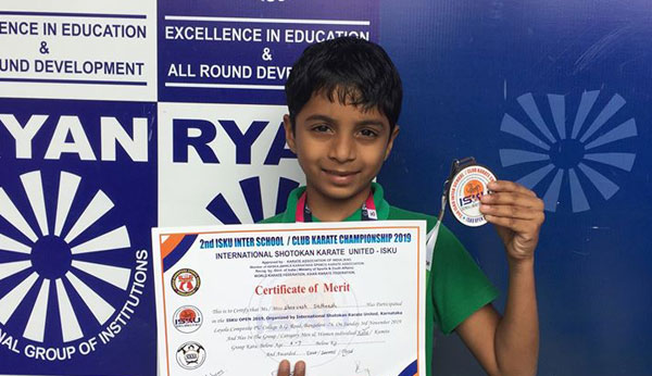 Mst.Sharvesh Satheesh - Ryan International School Bannerghatta