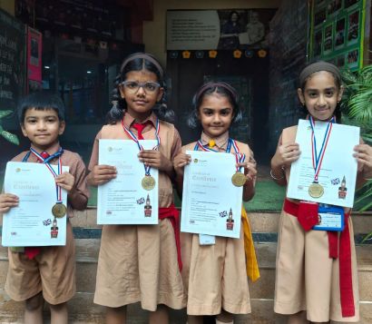 SpellBee Success: Ryanites Win Gold & A++ Grades