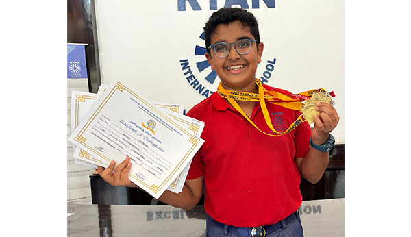 Swimming Achievements – Mst. Tanush Sunil