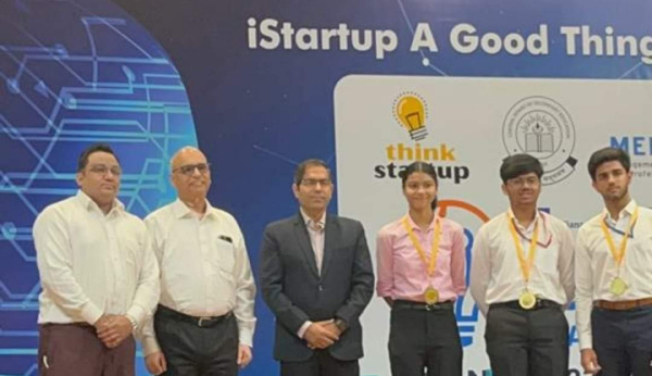 Class 12th Stood Second In Wisdom Of Crowd By Think Startup By Youth Ideathon
