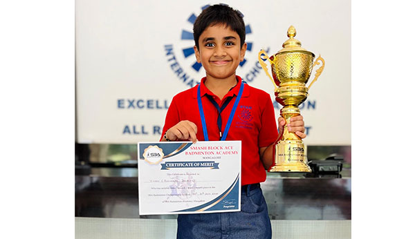Badminton Achievement – Mst. Vihaan Shetty