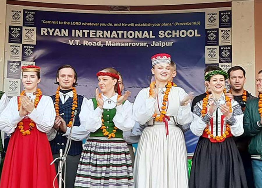 Cultural Exchange - Ryan International School, Jaipur