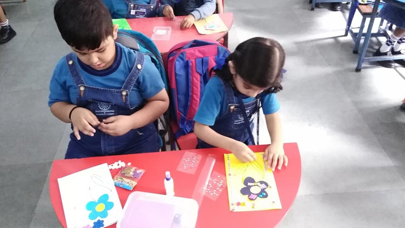Card Making for Grandparents - Ryan International School, Indore