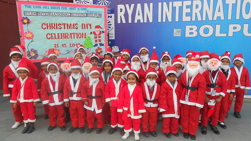 Advance Christmas Celebration - Ryan International School, Bolpur