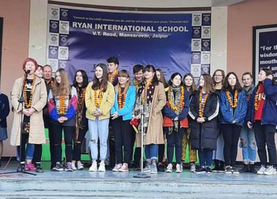 Cultural Exchange - Ryan International School, Jaipur